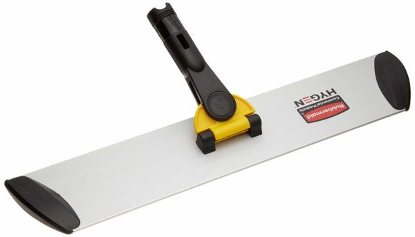 Rubbermaid HYGEN 18" Aluminum Quick Connect Frame for Commercial Mop~Yellow 