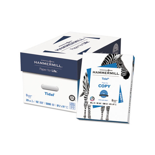 HAMMERMILL Great White Bond Cut Size, Recycled 30PCW, Smooth, 92